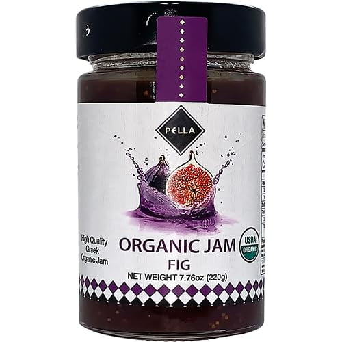 (Pack of 6) Pella Organic Fig Jam 7.76 Oz
