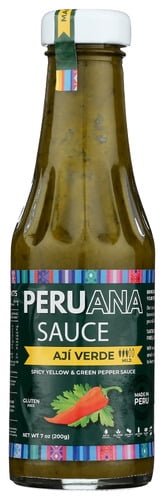 (Pack of 6) Peruana Aji Verde Cilantro Sauce 7 oz