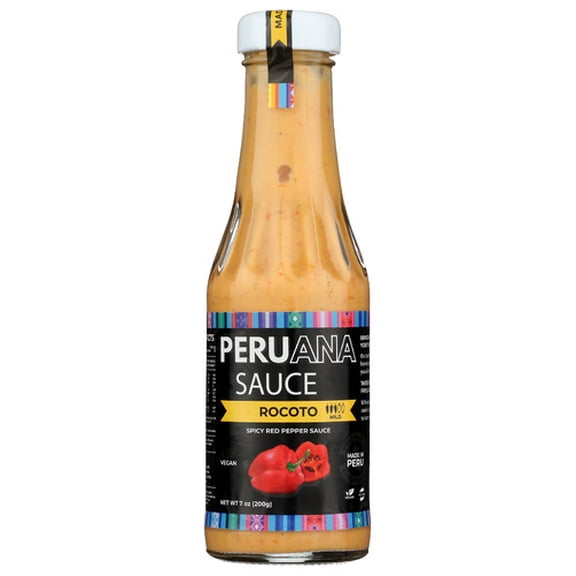 (Pack of 6) Peruana Rocoto Spicy Red Pepper Sauce 7 fl oz