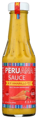 (Pack of 6) Peruana Sauce Ají Amarillo Spicy Yellow Pepper 7 oz