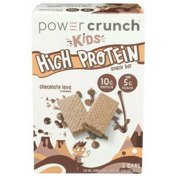 Pack of 6 Power Crunch Snap Stock Chocolate Lava 5 ct 5.6 oz