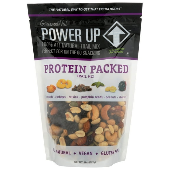 (Pack of 6) Power Up Trail Mix Protein Packed 14 oz