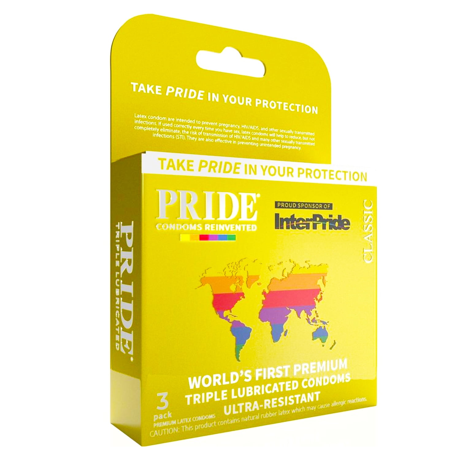 Pride Triple Ultra Resistant Lubricated Latex Bulk Condoms 3/6/12/24/48 Pack - Bild 18 von 33