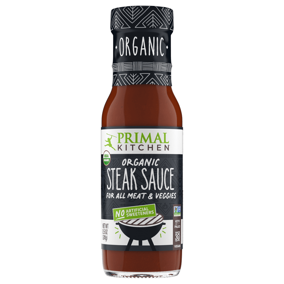 Pack of 6, Primal Kitchen Organic Steak Sauce, 8.5 oz