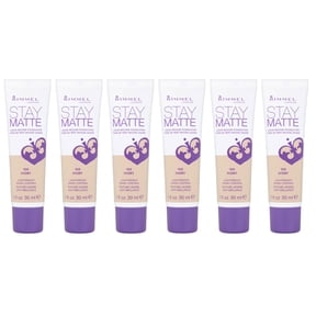 Pack of (6) RIMMEL LONDON Stay Matte Liquid Mousse Foundation - Ivory