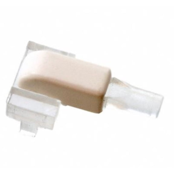 Pack of 6 RLP1-200-500 LED Light Pipe Clear Single Rigid Board Mount, Snap-In, Right Angle : RoHS