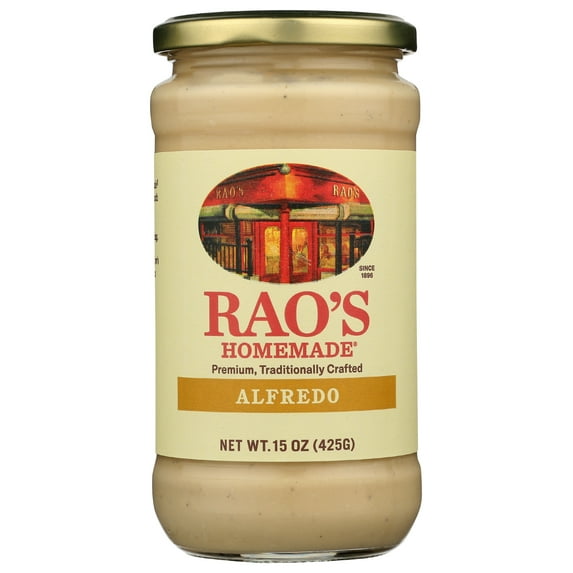 Pack of 6, Raos Homemade Alfredo Sauce, 15 oz