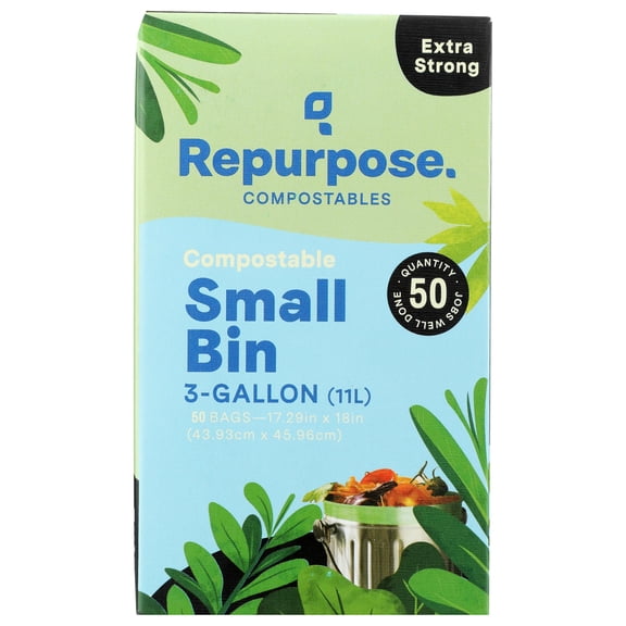 (Pack of 6) Repurpose Bags Small Bin 3 Gal 50 Pc 50 Ea