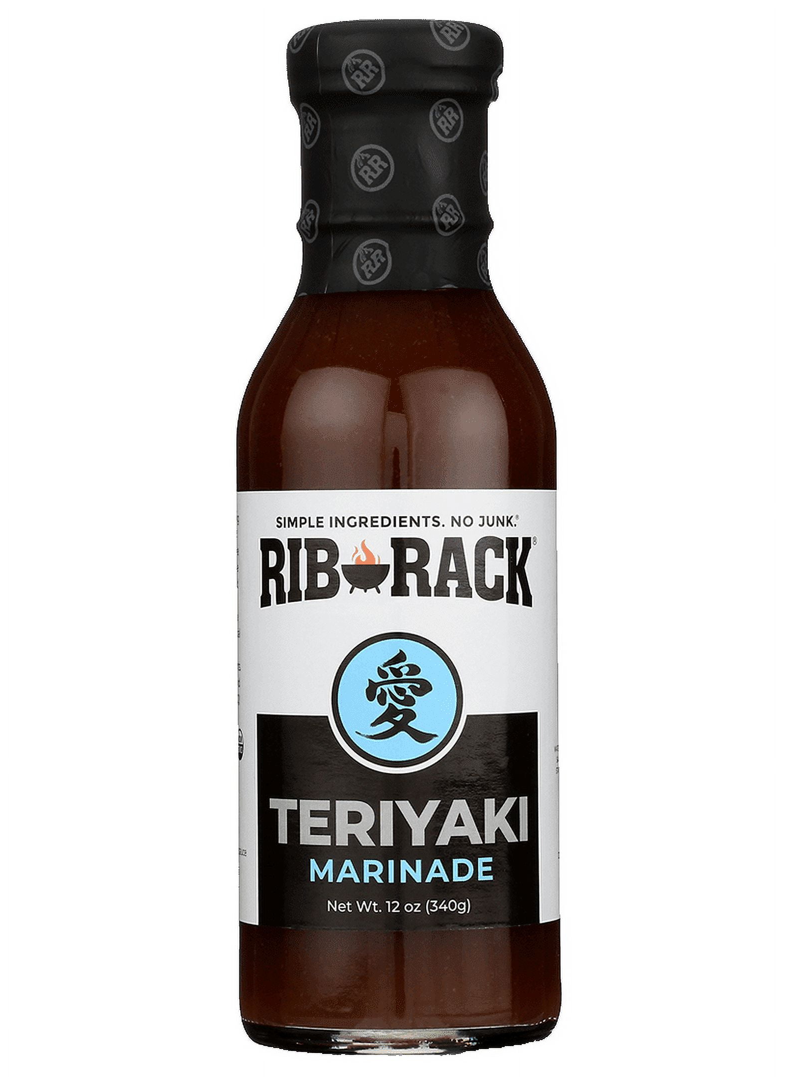 (Pack of 6), Rib Back Teriyaki Marinade, 12 oz
