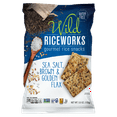 thumbnail image 1 of Pack of 6, Riceworks Sea Salt, Brown & Golden Flax Gourmet Rice Snacks, 5.5 oz, 1 of 2