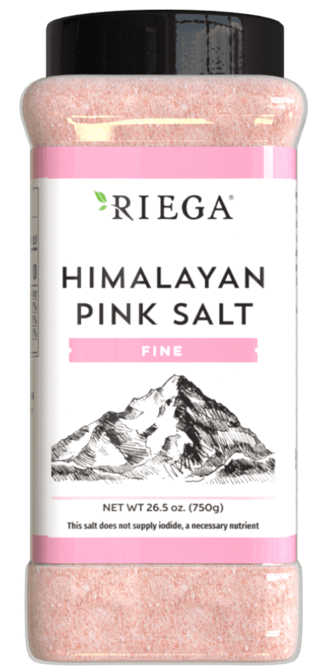 (Pack of 6), Riega Himalayan Pink Salt Fine, 26.5 oz