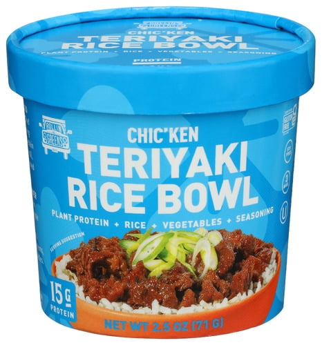 (Pack of 6) Rolling Reens Chicken Teriyaki Bowl 2.5 Oz