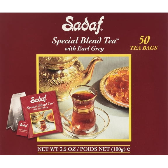 (Pack of 6) Sadaf Tea Special Blend Earl Grey 3.5 Oz