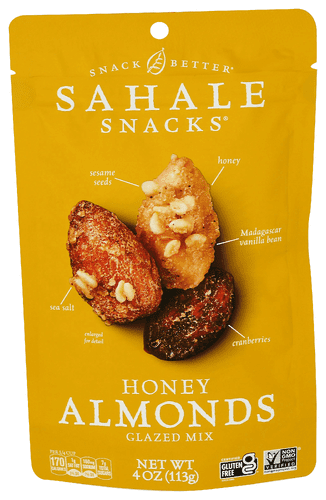 (Pack of 6) Sahale Snacks Nut Glazed Almonds 4 Oz