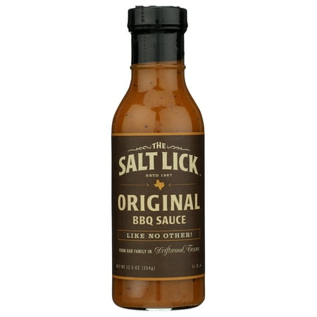 (Pack of 6) Salt Lick Original BBQ Sauce, 12.5 oz