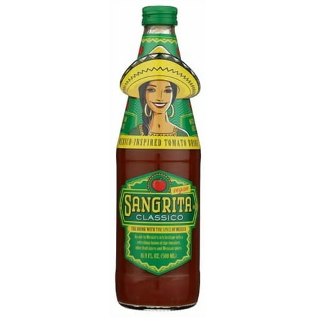 (Pack of 6) Sangrita Beverage Tomato Mexican Clasico 16.9 fl oz