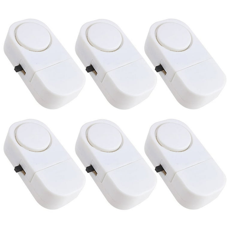 Trisonic 6-Pack Wireless Door/Window Alarms, Magnetic Entry