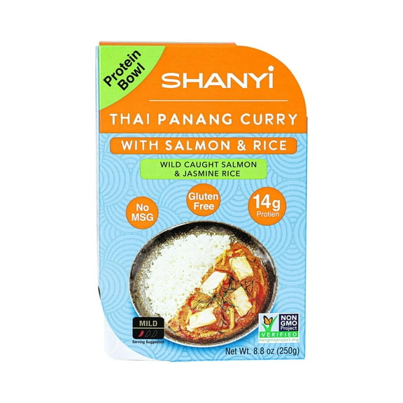 (Pack of 6) Shanyi Thai Panang Curry Salmon 8.8 Oz