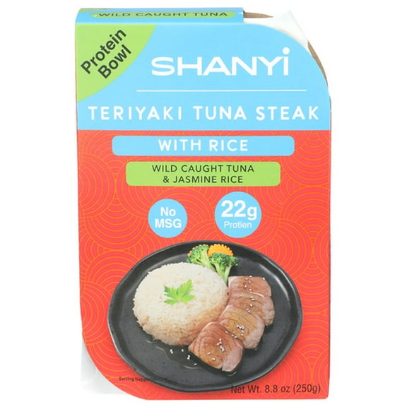 (Pack of 6) Shanyi Tuna Steak Teriyaki with Rice 8.8 Oz