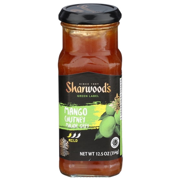 (Pack of 6) Sharwoods Mango Chutney Major Grey 12.5 Oz