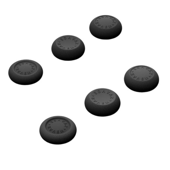 Pack of 6 Silicone Analog Stick Covers Caps Suitable for Enhances Gaming Sensitivity Control Improved Grip and Accuracy