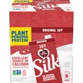 (Pack of 6) Silk ShelfStable Original Soy Milk, 1 Quart