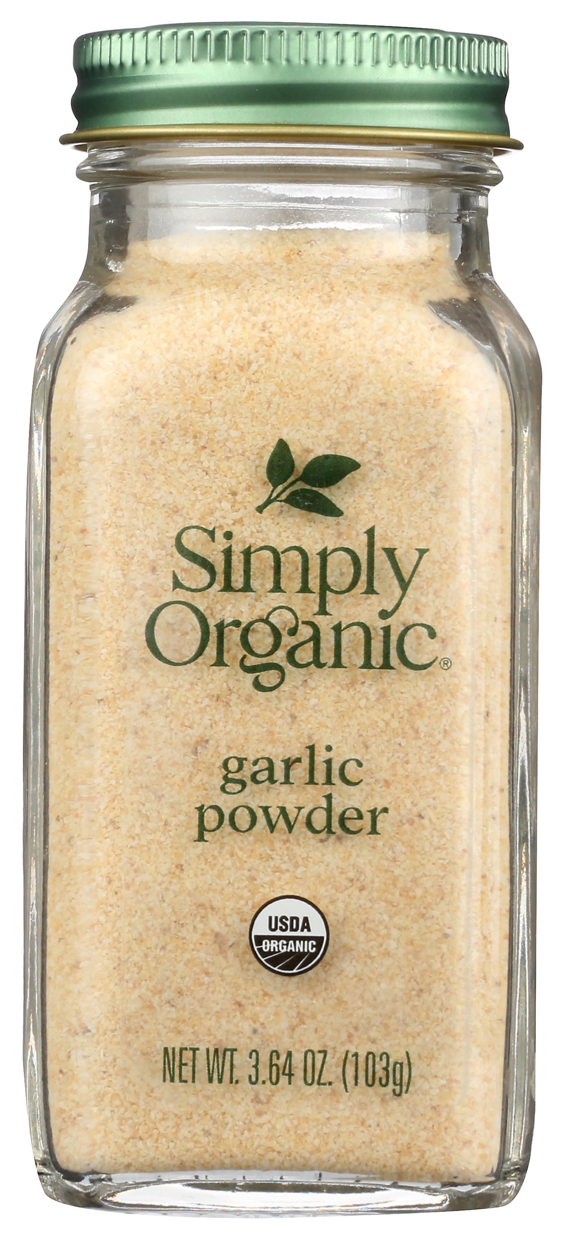 Pack of 6, Simply Organic Garlic Powder, 3.64 oz