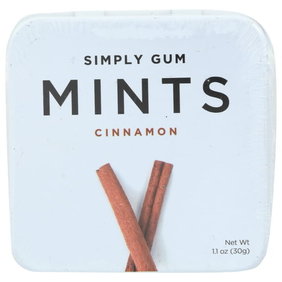 (Pack of 6), Simplymints Cinnamon, 30 g