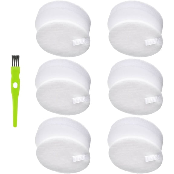 6Pieces Multifuntional Sponge Filter Set Wet Dry Vacuum Filter Repair Part Suitable for Home Everyday Cleaning Use
