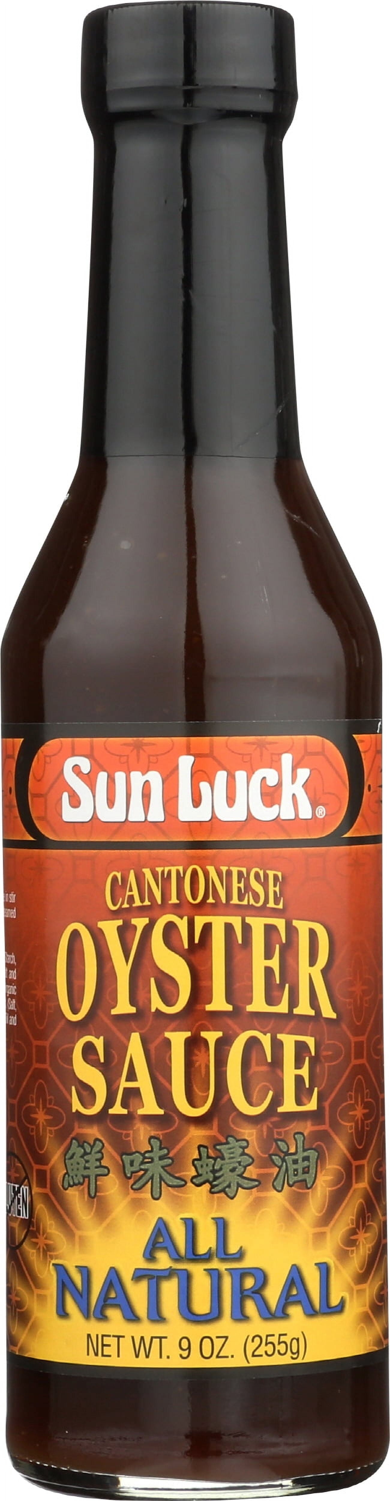 Pack of 6, Sun Luck All Natural Cantonese Oyster Sauce, 9 oz