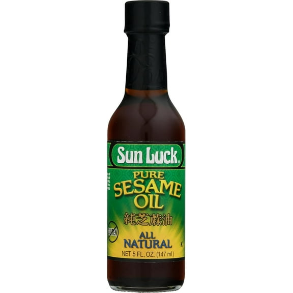 Pack of 6, Sun Luck Pure Sesame Oil, 5 fl oz