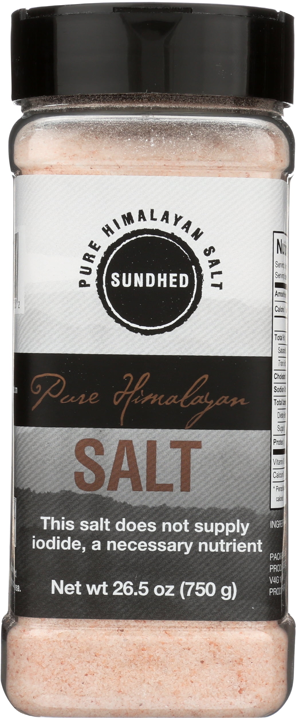 Pack of 6, Sundhed Pure Himalayan Salt, 26.5 oz