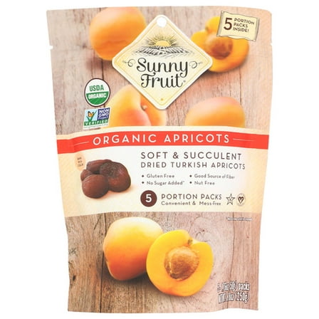 (Pack of 6) Sunny Fruit Dried Apricot Packs 8.8 Oz