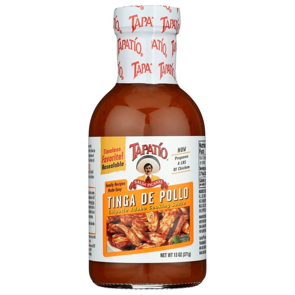 (Pack of 6) Tapato Cooking Sauce Tinga Pollo 12.8 Oz