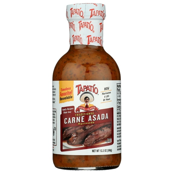 Pack of 6, Tapatio Carne Asada Marinade, 12.3 oz