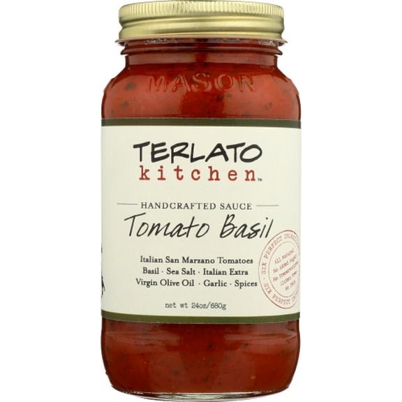 (Pack of 6) Terlato Kitchen Tomato Basil Sauce 24 oz