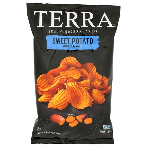 (Pack of 6) Terra Chips Sweet Potato Sea Salt 6.8 Oz