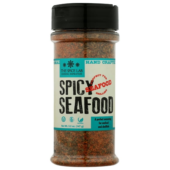 Pack of 6, The Spice Lab Spicy Seafood Seasoning, 5.2 oz