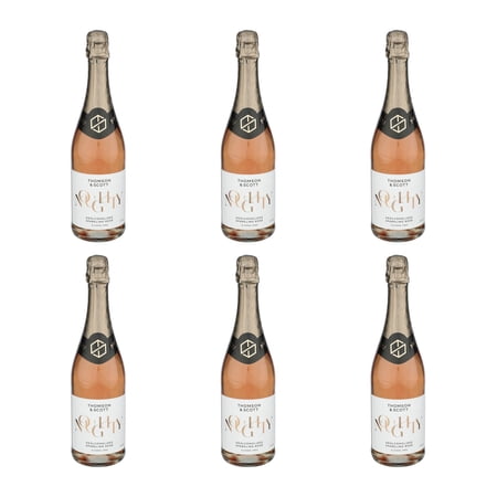 (Pack of 6) Thomson & Scott Noughty Non-alcoholic Wine Sparkling 750 mL