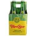 thumbnail image 1 of Pack of 6, Topo Chico Twist of Lime Carbonated Mineral Water, 4 bottles - 48 oz, 1 of 6