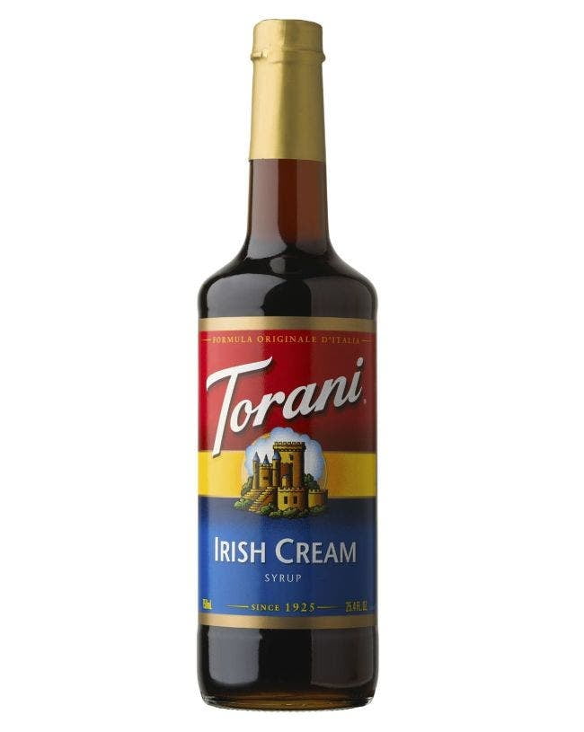 Pack of 6, Torani Irish Cream Syrup, 25.4 fl oz