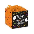 thumbnail image 1 of Pack of 6, Trick or Treat Square Party Favor Box, 3.75x3.75x3.75" for Halloween Party Favors, 1 of 1