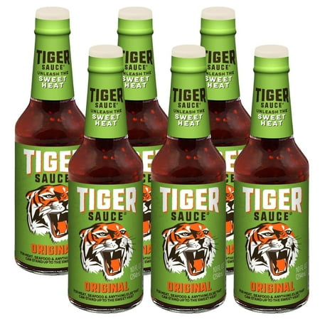 (Pack of 6) Try Me Original Tiger Sauce, 10 oz