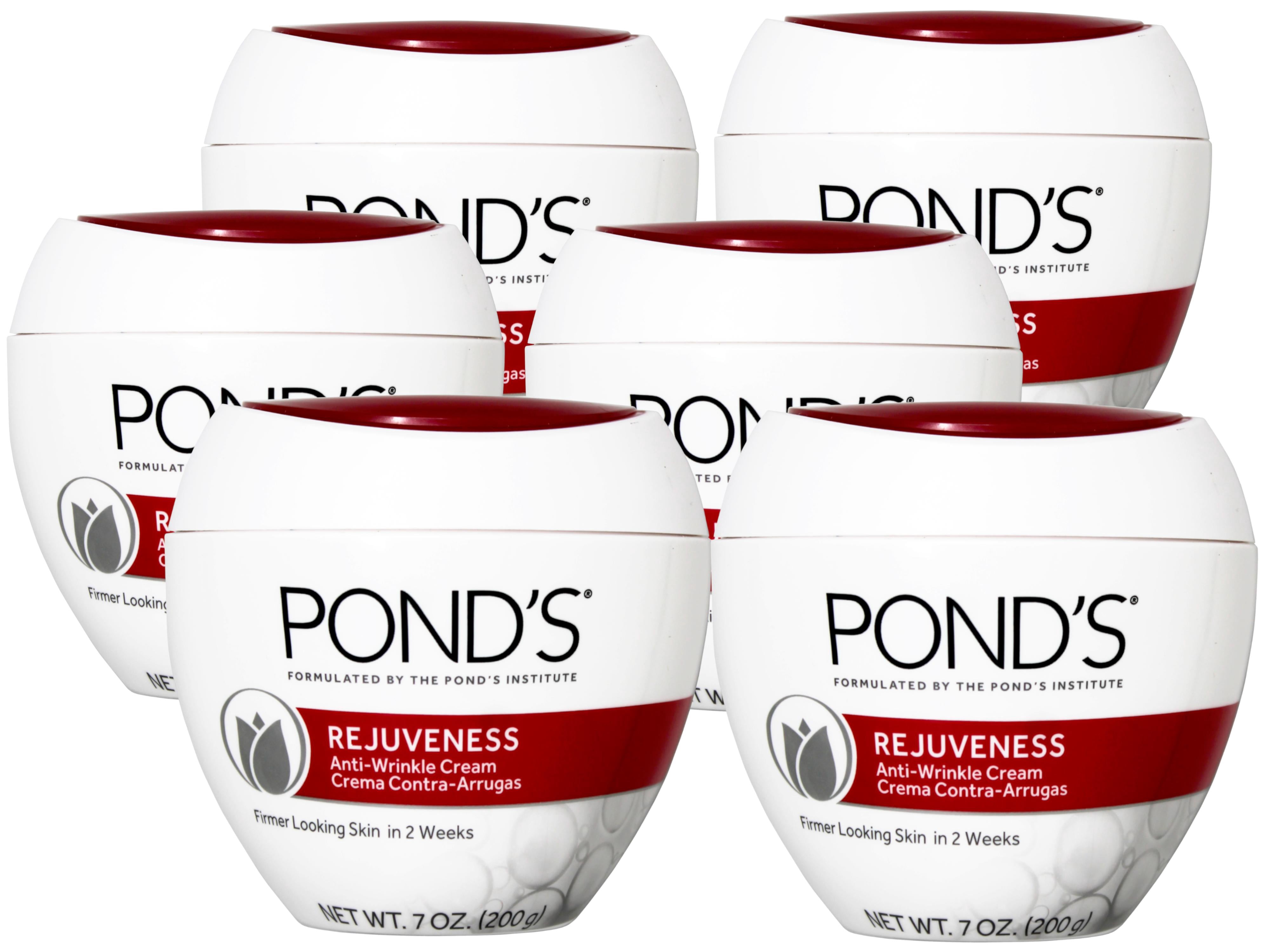 Pack of (6) Ponds Rejuveness Anti-wrinkle Cream - 7 Oz