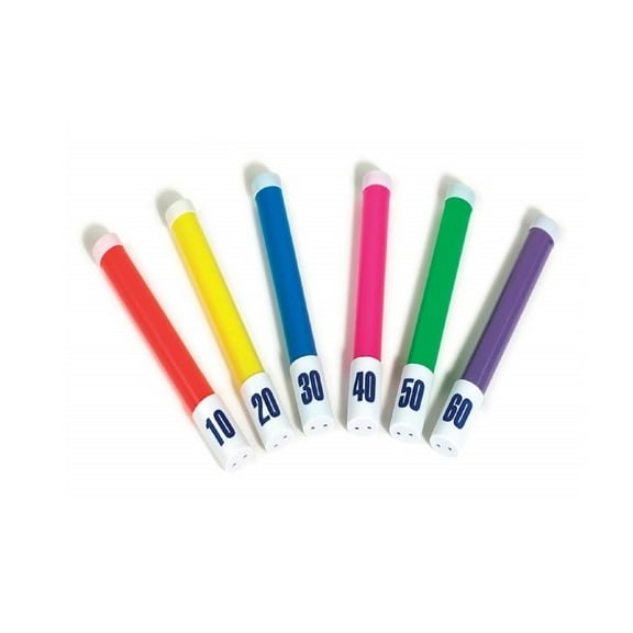 Swimline 6pc Flexible Dive Stick Swimming Pool Toys 8.25" - Vibrantly Colored
