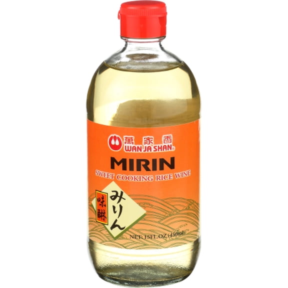 Pack of 6 Wanjashan Wine Cooking Mirin 15 oz
