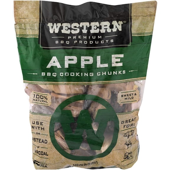 (Pack of 6) Western Wood Chip Smoking Apple 2 Lb