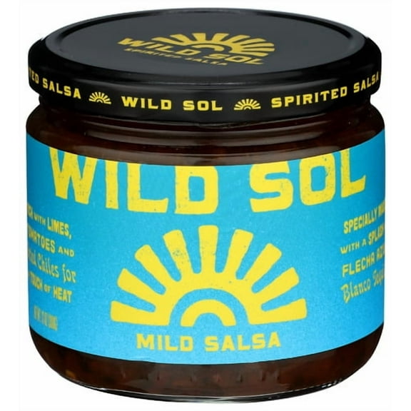 (Pack of 6) Wild Sol Salsa Mild 11 Oz