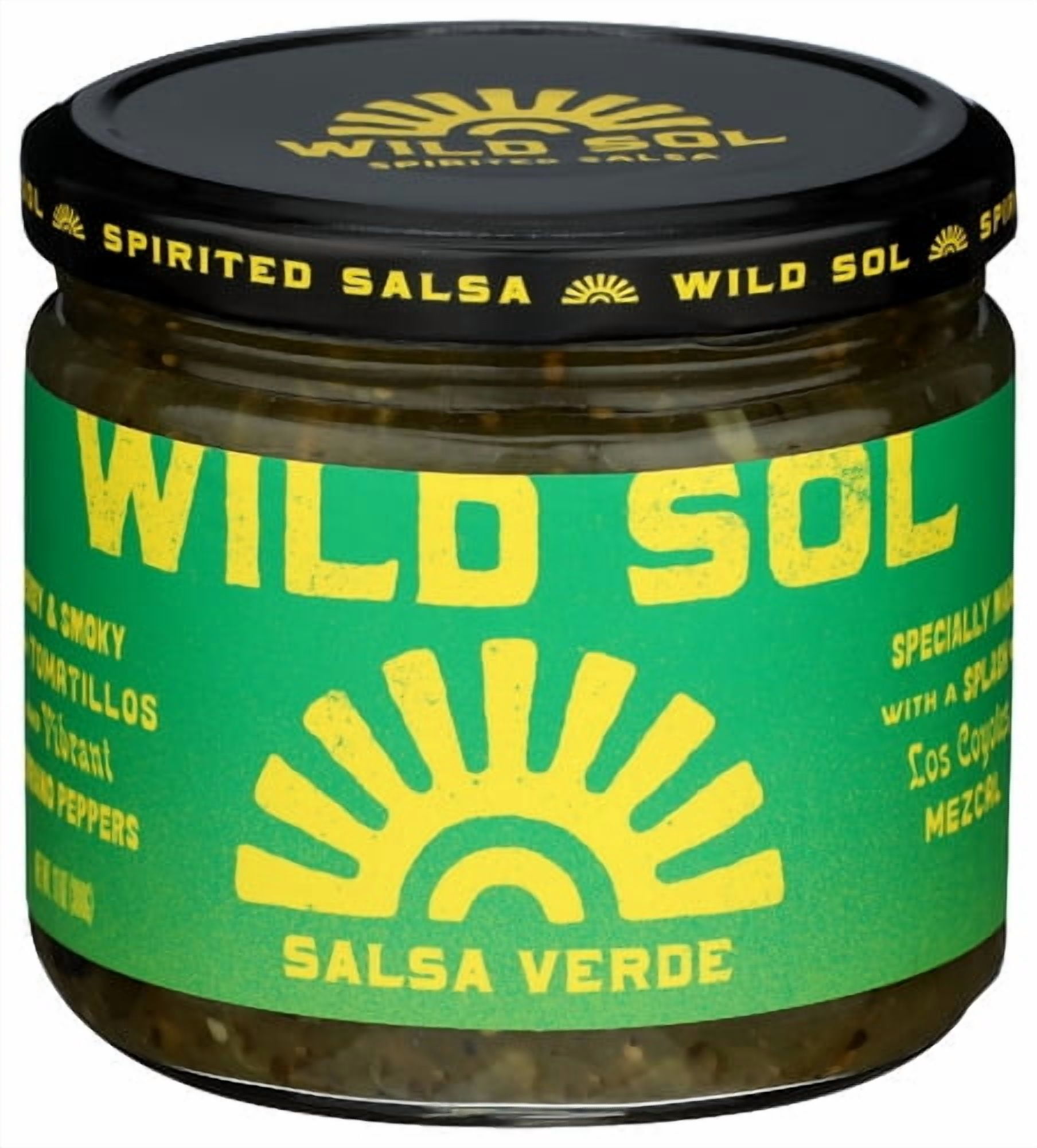Sun Sol Salsa (Pack of 6) Wild Sol Salsa Verde 11 Oz - Walmart.com