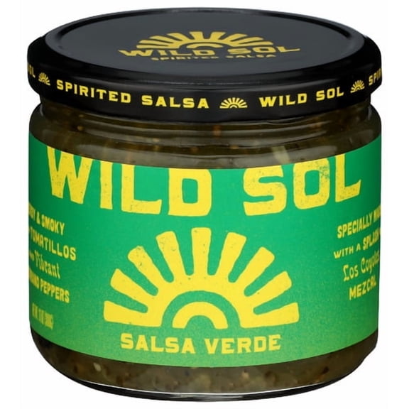 (Pack of 6) Wild Sol Salsa Verde 11 Oz